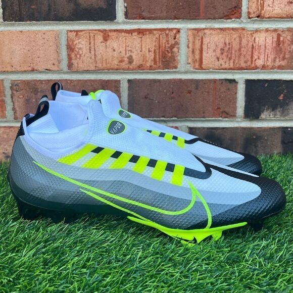 Nike Vapor Edge Pro 360 Football Cleats Grey Volt (DQ3670-071) - Picture 1 of 4